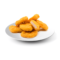un plat de 10 nugeets dorés