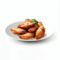 un plat tex mex de 8 chicken wings
