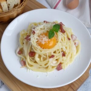 Tagliatelles Carbonara
