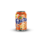 Une canette de Fanta Orange de 33cl